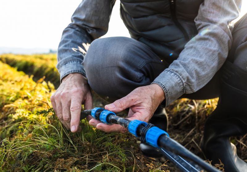 Irrigation Technician at Work